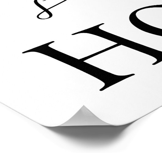 Laten we thuis Poster blijven (Hoek)