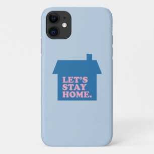 Laten we thuisblauw blijven Case-Mate iPhone case