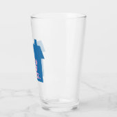 Laten we thuisblauw blijven glas (Links)