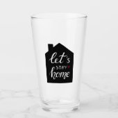 Laten we thuisblijven 2 glas (Voorkant)