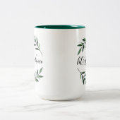 Laten we thuiskoffie Mok blijven (Center)