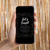 Laten we Toast houden | Uitnodiging Eve-partij nie