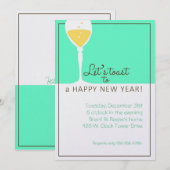 Laten we Toast Kaart (Voorkant / Achterkant)