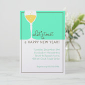 Laten we Toast Kaart (Staand voorkant)