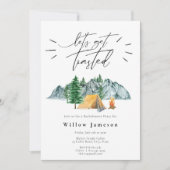 Laten we Toasted Bachelorette Camping kopen Kaart (Voorkant)