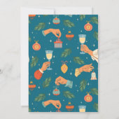 Laten we Toasty halen | Uitnodiging feestdag (Achterkant)