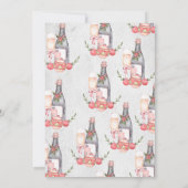 Laten we Toasty Holiday Cheer kerstfeest krijgen Kaart (Achterkant)