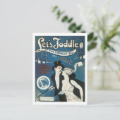 Laten we Toddle bij de Midnight Ball Briefkaart (Staand voorkant)