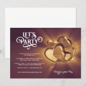 Laten we Trouw Uitnodiging Vieren (Voorkant / Achterkant)