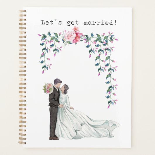 Laten we trouwen planner (Voorkant)