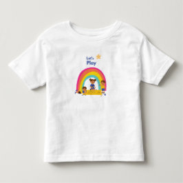 Laten we tshirt spelen voor kinderen
