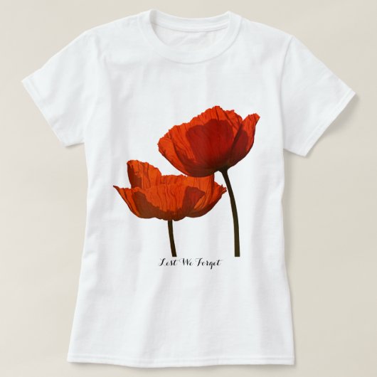 Laten we twee grote roodherinneringen vergeten... t-shirt (Design voorkant)