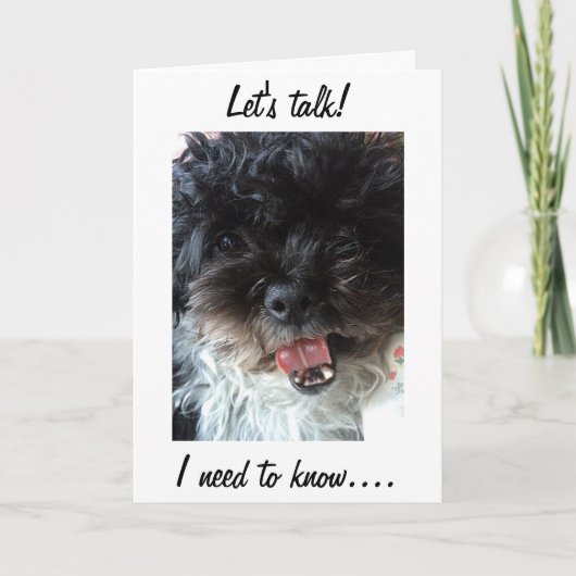 "LATEN WE TWINS DOEN" IS HET ECHT UW GROTE DAG? KAART (Voorkant)