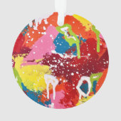 Laten we uitgaan met een knal acryl Ornament (achterkant)