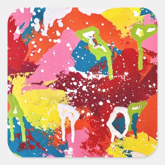 Laten we uitgaan met een knal Stickers (Voorkant)