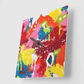 Laten we uitgaan met een knal wandklok (Hoek)