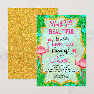 Laten we uitnodigen voor dames in de nacht kaart
