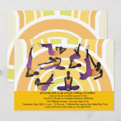 Laten we uitnodigen voor uitzending van fitness kaart (Voorkant / Achterkant)