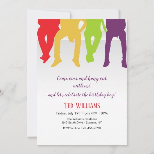 Laten we Uitnodiging ophangen (Voorkant)