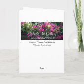 Laten we Valentijns zijn Feestdagen Kaart (Achterkant)