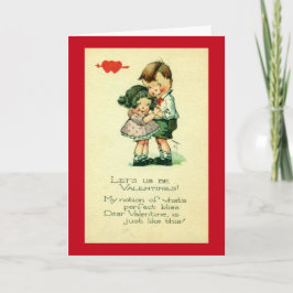 Laten we Valentijns zijn Feestdagen Kaart