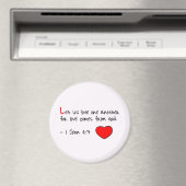 Laten we van elkaar houden magneet (Insitu (Vaatwasser))