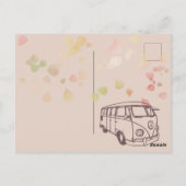 Laten we van het leven een avontuur maken briefkaart (Achterkant)