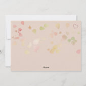 Laten we van het leven een avontuur maken feestdagenkaart (Achterkant)