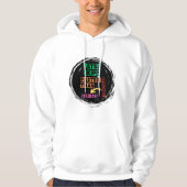 "Laten we vandaag overslaan" Funny Anime Hoodie (Voorkant)