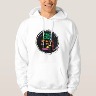 "Laten we vandaag overslaan" Funny Anime Hoodie