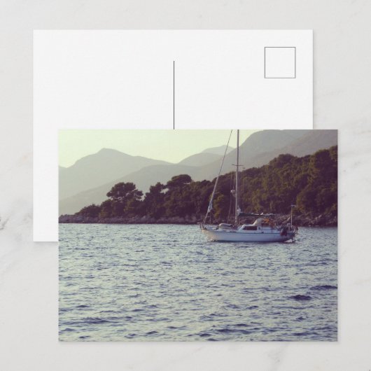 Laten we varen  briefkaart (Voorkant / Achterkant)