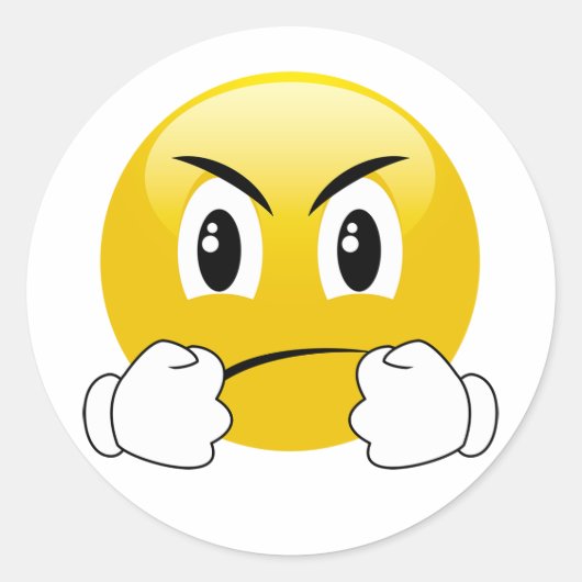 Laten we vechten tegen ponsen Emoji Stickers (Voorkant)