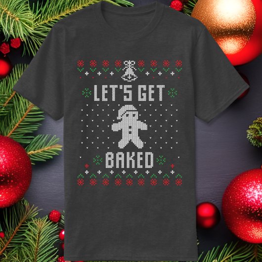 Laten we verbijsterd worden met een lomp kerst, gr t-shirt