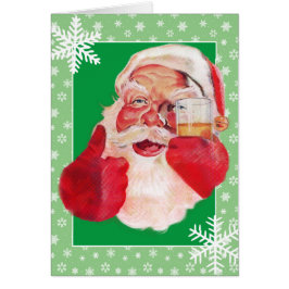 Laten we verblind worden! Kerst Kaart