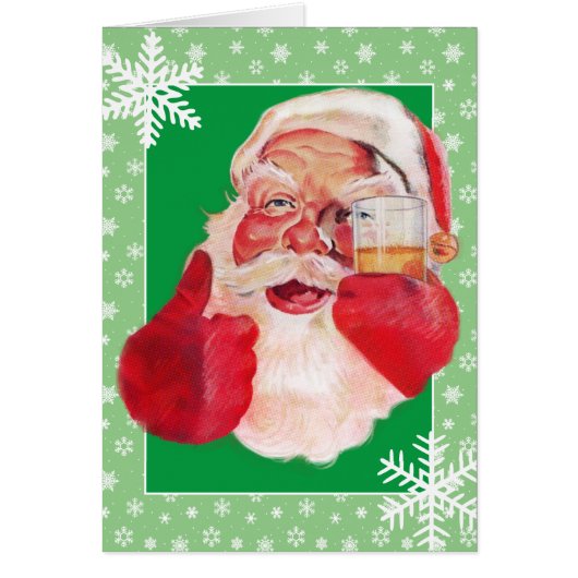 Laten we verblind worden! Kerst Kaart (Voorkant)