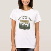 Laten we verdwalen in het bos t-shirt (Voorkant)
