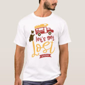 Laten we verdwalen t-shirt (Voorkant)