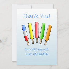 Laten we Verjaardag Ontspannen Bedankkaart