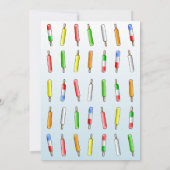 Laten we verjaardag vieren bedankkaart (Achterkant)