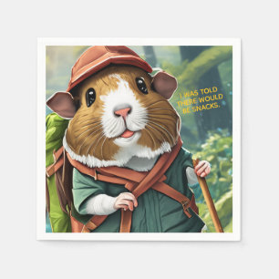 Laten we verkennen! Outdoor Guinea Pig Hiker Servet