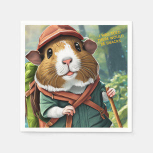 Laten we verkennen! Outdoor Guinea Pig Hiker Servet