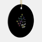 Laten we verlicht kerst ketamine te krijgen keramisch ornament (Rechts)