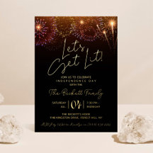 Laten we verlicht worden | 4 juli Feest Real