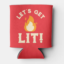 "Laten we verlicht worden" Blikjeskoeler