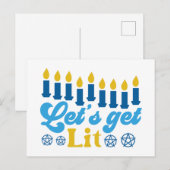 Laten we verlicht worden! Briefkaart (Voorkant / Achterkant)