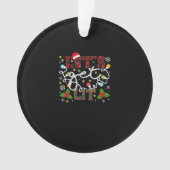 Laten we verlicht worden Drink kerstverlichting Ornament (voorkant)