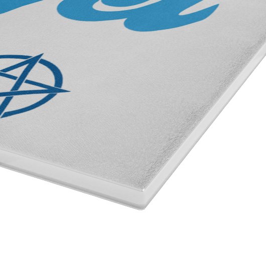 Laten we verlicht worden! Glassnijplank Snijplank (Hoek)