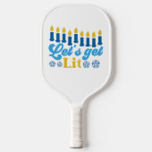 Laten we verlicht worden! pickleball racket (Voorkant)