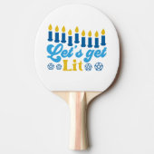 Laten we verlicht worden! Ping Pong Paddle Tafeltennisbatje (Voorkant)