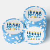 Laten we verlicht worden! Poker Chips (Opstapeling)